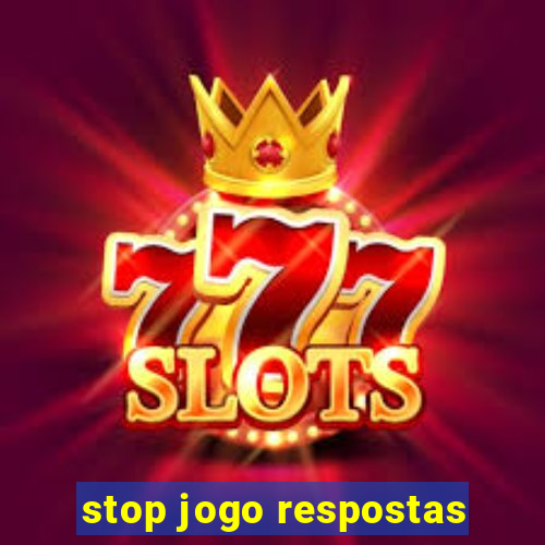 stop jogo respostas